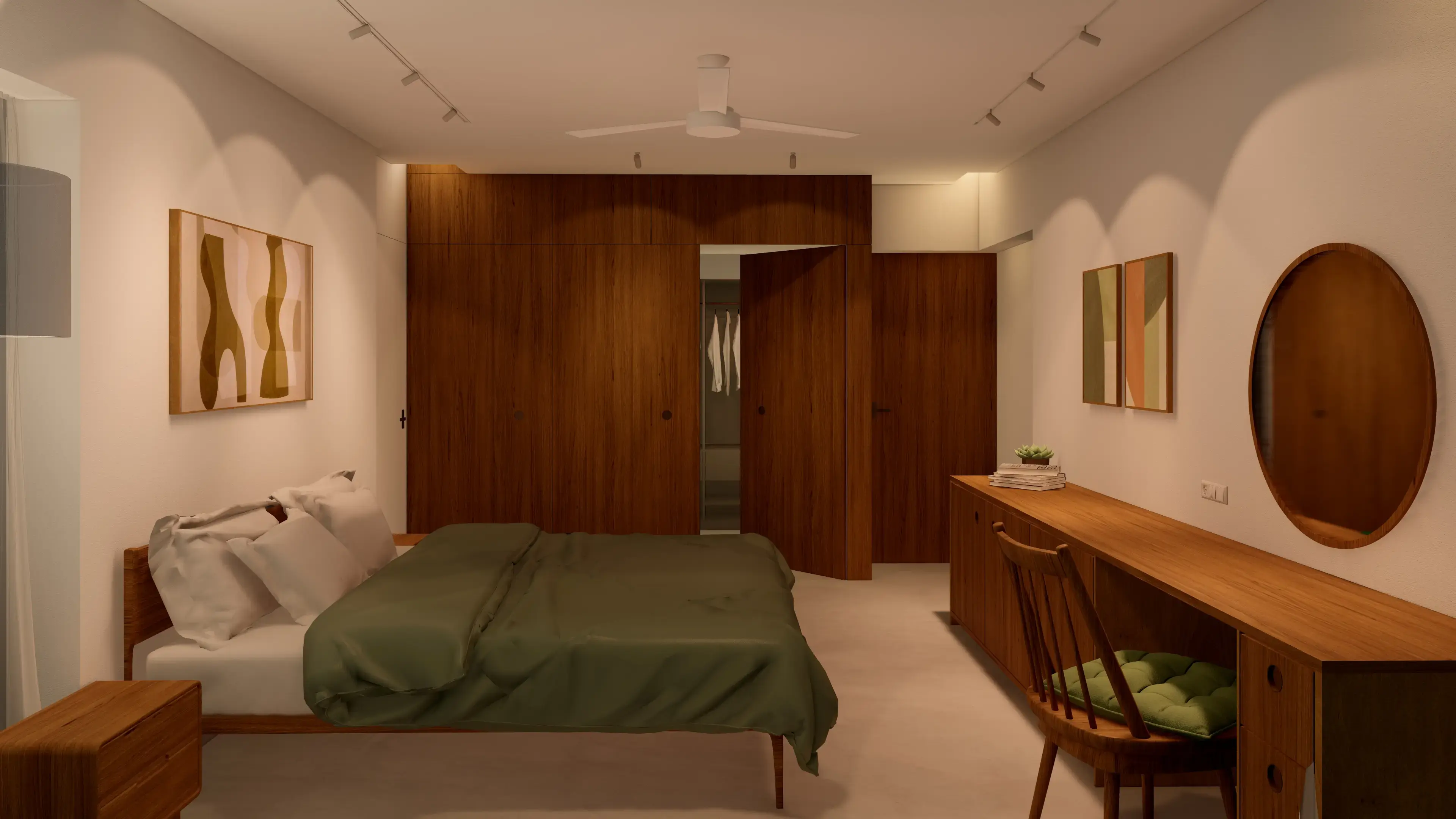 Master Bedroom View 1